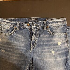 Silver Jeans Men's Relaxed Fit Blue Denim